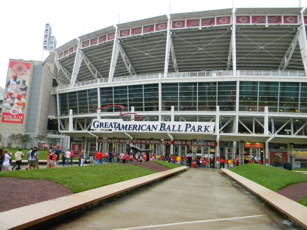 Going To A Game At Great American Ball Park (Cincinnati Reds Stadium) 2023  with The Legend 